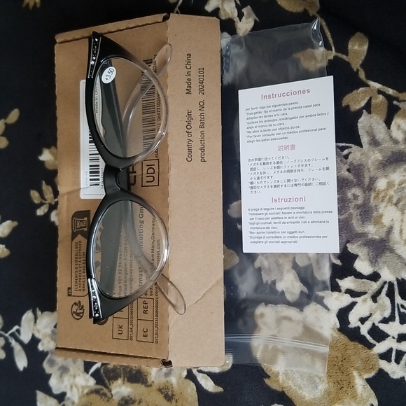 Cat Eye Reading Glasses Retro Presbyopic Glasses Gradient Readers For Women+3.5 - Picture 8 of 17